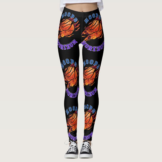 Hoops Horizon Fire Leggings (Vorderseite)