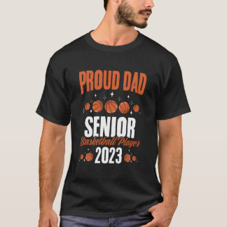 Hoops Klasse 2023 Basketball Stolzer Vater Baller T-Shirt
