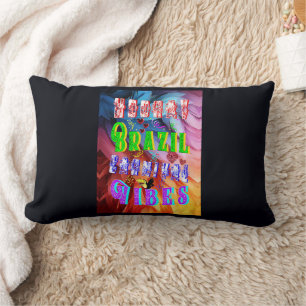 Hooray Brazil Carnival Vibes Lendenkissen