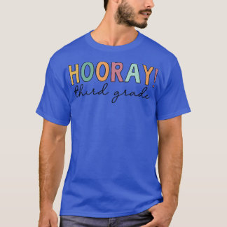 Hooray Dritte Klasse, Niedlich zurück zur Schule P T-Shirt
