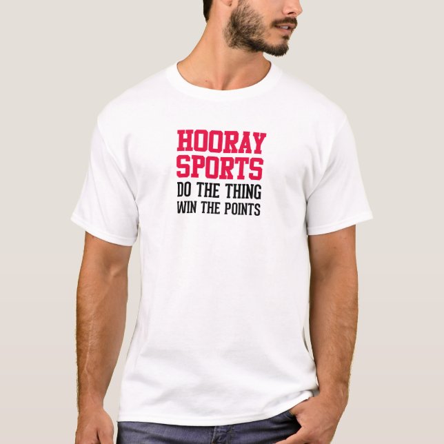 Hooray Sport T-Shirt (Vorderseite)
