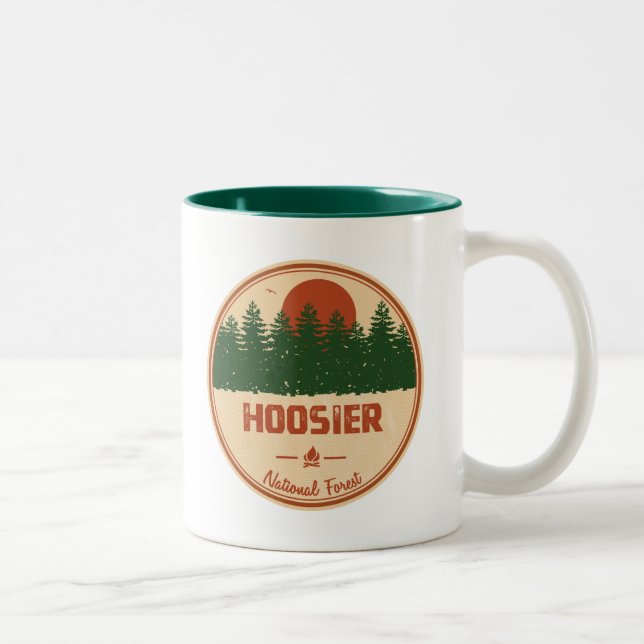 Hoosier National Forest Zweifarbige Tasse (Rechts)