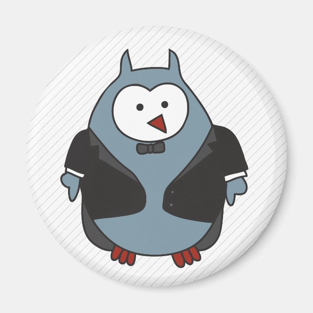 Hoot Anzug Magnet (Vorne)