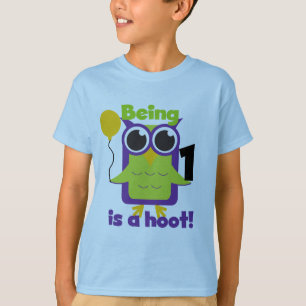 Hoot Owl 1. Geburtstag T - Shirt und Geschenke