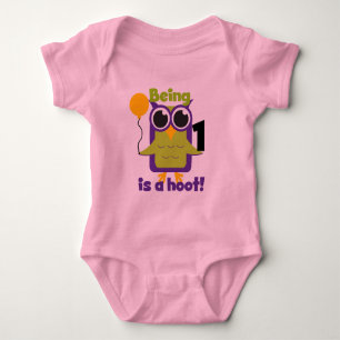 Hoot Owl 1. Geburtstag T - Shirt und Geschenke