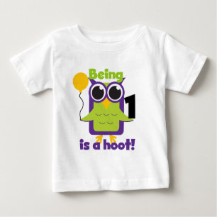 Hoot Owl 1. Geburtstag T - Shirt und Geschenke