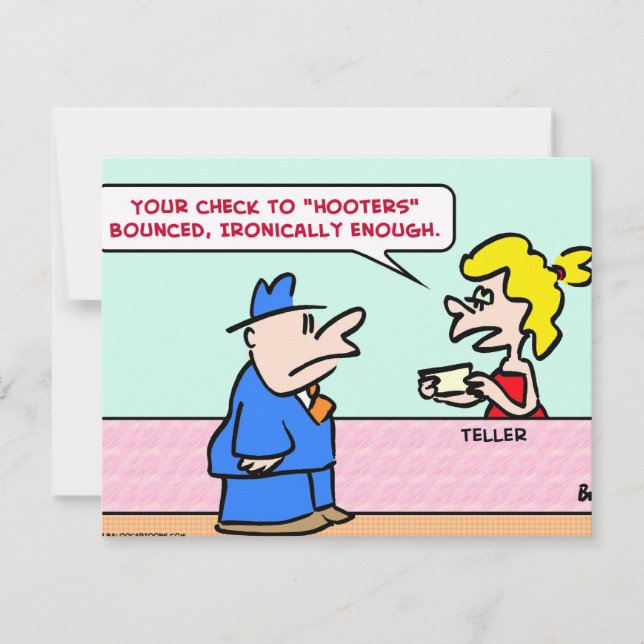 Hooters Karo geplatzt (Vorderseite)