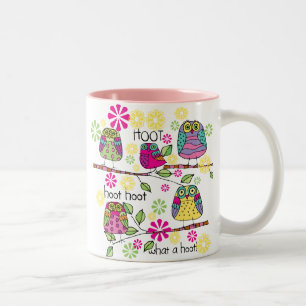 Hootie Owls Zweifarbige Tasse