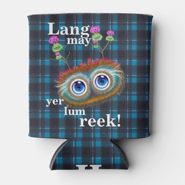 Hoots Toots Haggis. Scottish Wisdom. Dosenkühler (Vorderseite)