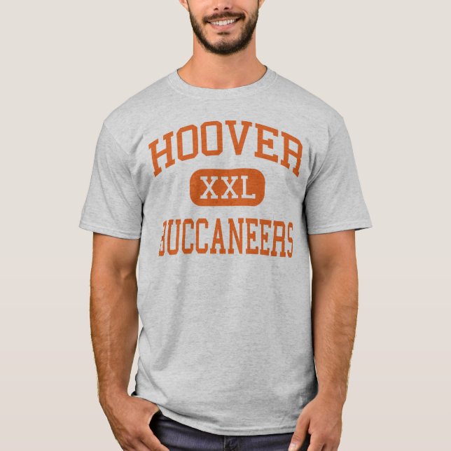 Hoover - Buccaneers - Highschool - Hoover Alabama T-Shirt (Vorderseite)