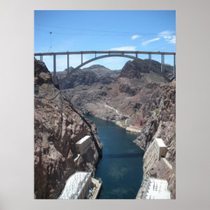 Hoover Dam Bridge Poster