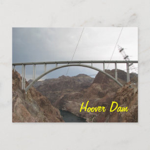 Hoover Dam Bridge Postkarte