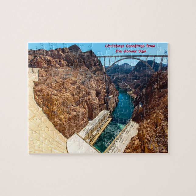 Hoover Dam Colorado. Jigsaw Puzzle (Horizontal)