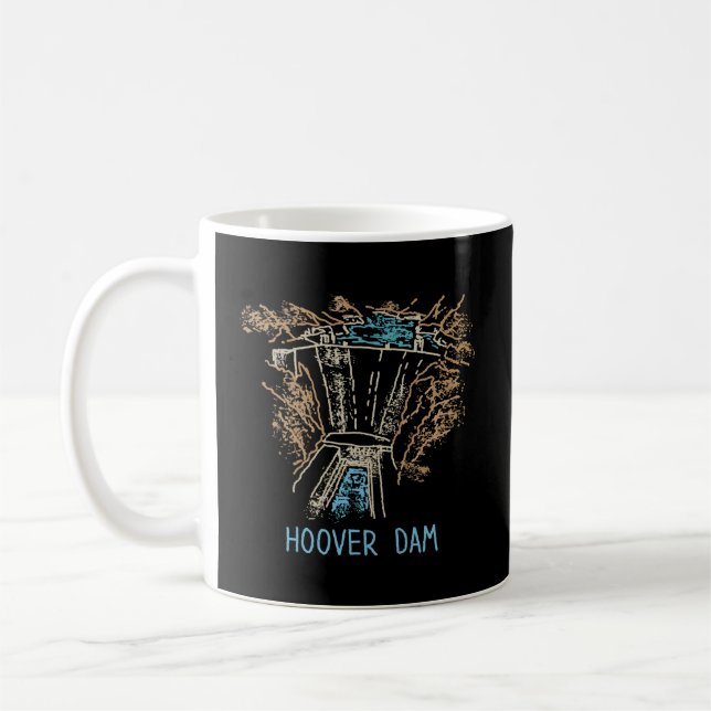 Hoover Dam Kaffeetasse (Links)