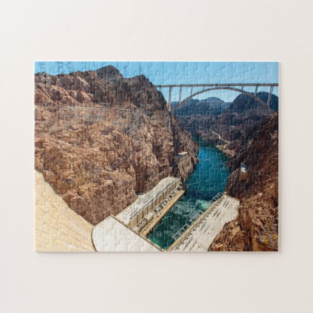 Hoover Dam Nevada. Puzzle (Horizontal)