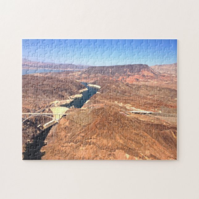 Hoover Dam Nevada. Puzzle (Horizontal)