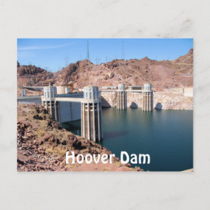 Hoover Dam Postkarte
