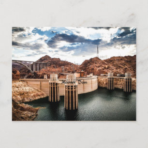 Hoover Dam Postkarte
