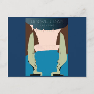 Hoover Dam Postkarte