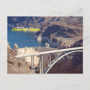 Hoover-Dam-Postkarte Postkarte