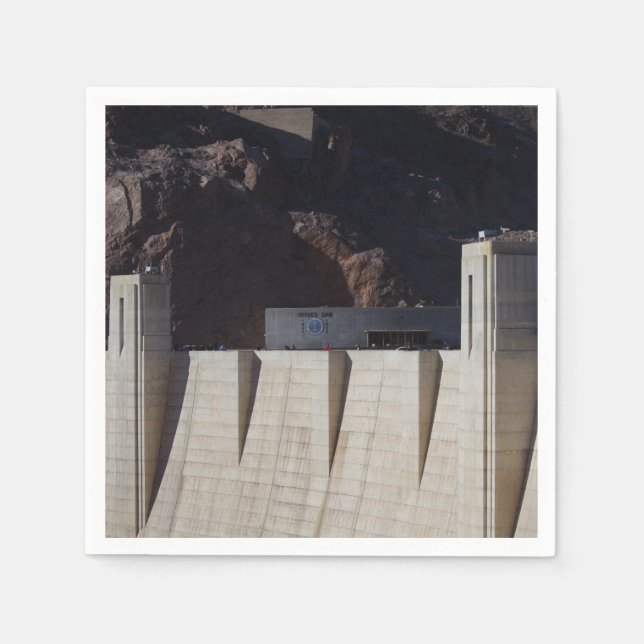 Hoover Dam Serviette (Vorderseite)
