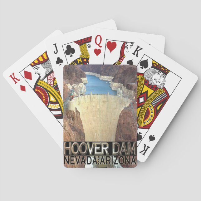 Hoover Dam Spielkarten (Rückseite)