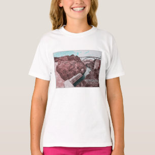 HOOVER DAM WATERCOLOR - NEVADA - ARIZONA T-Shirt