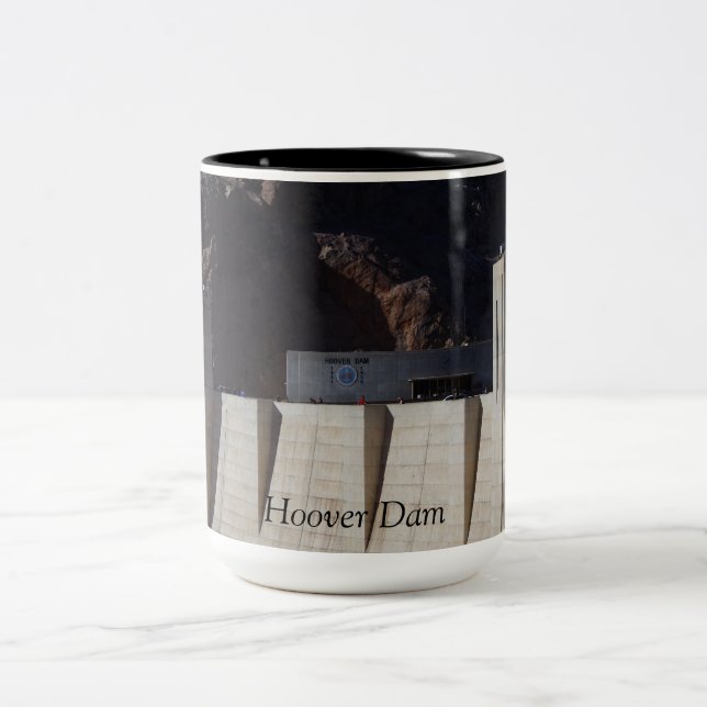 Hoover Dam Zweifarbige Tasse (Mittel)