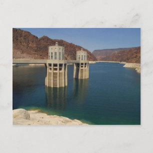Hoover Dams Seen Postkarte