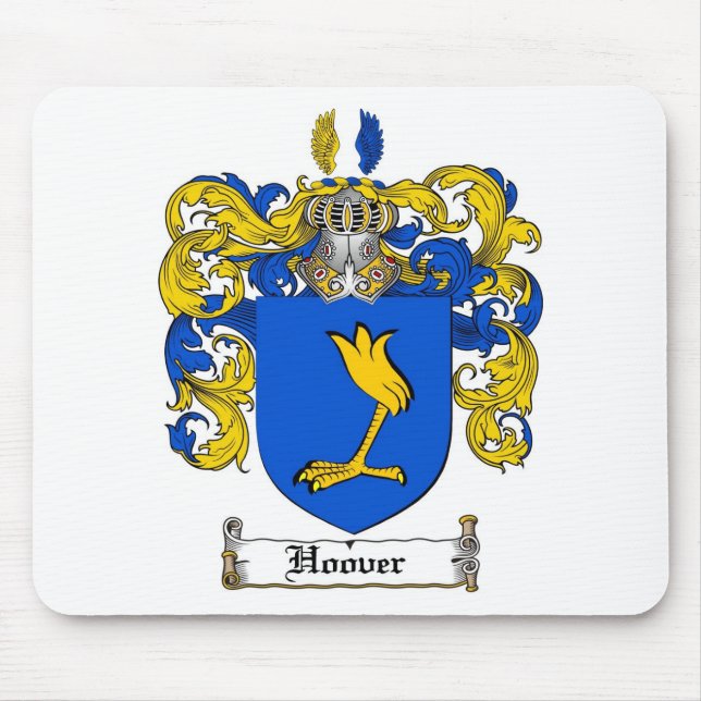 HOOVER-FAMILIENWAPPEN - HOOVER-WAPPEN MOUSEPAD (Vorne)