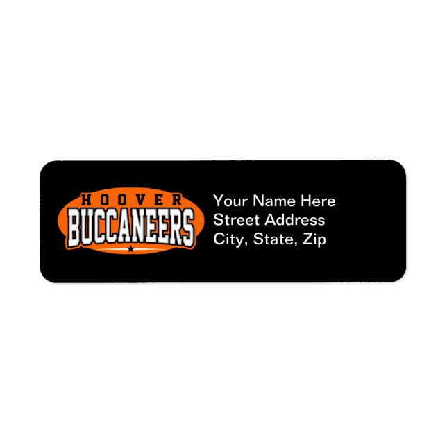 Hoover High School; Bukcaneers (Vorne)