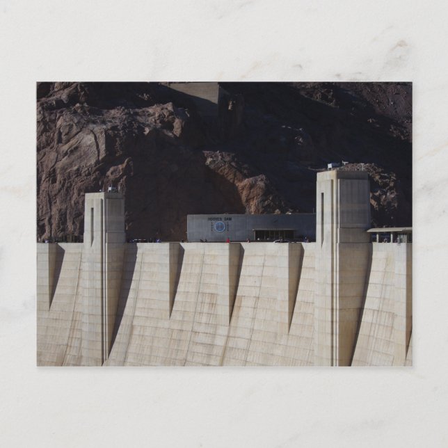 Hoover-Staudamm Postkarte (Vorderseite)
