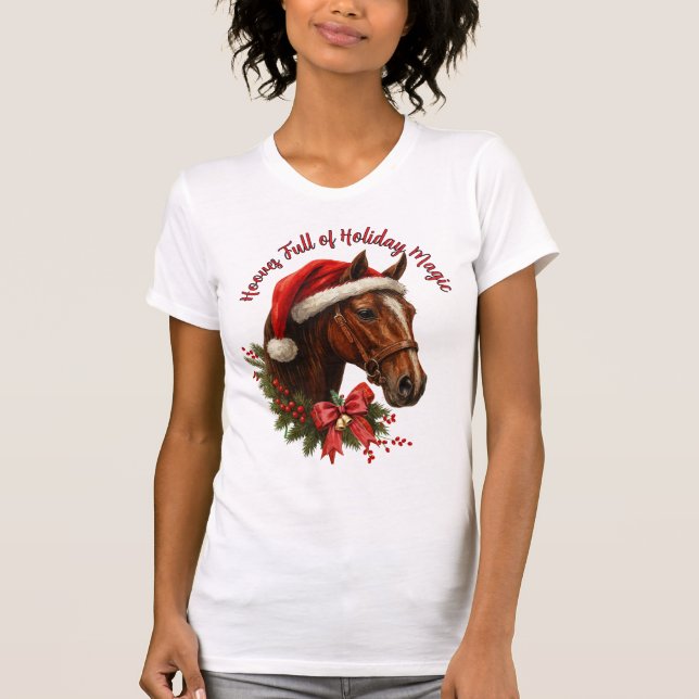 Hooves full of Christmas Magic T-Shirt (Vorderseite)