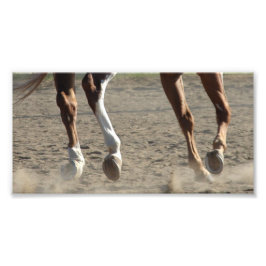 Hooves in Motion Fotodruck