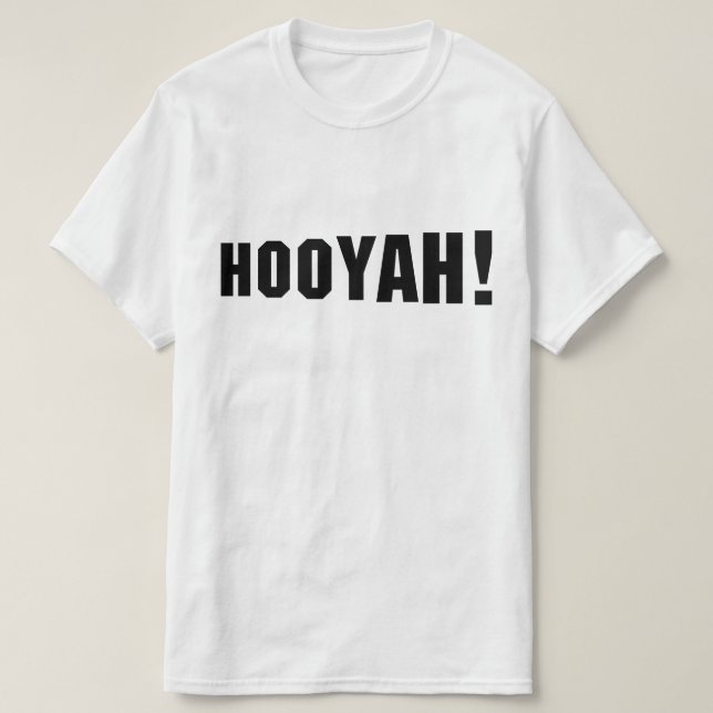 HOOYAH! T-Shirt (Design vorne)