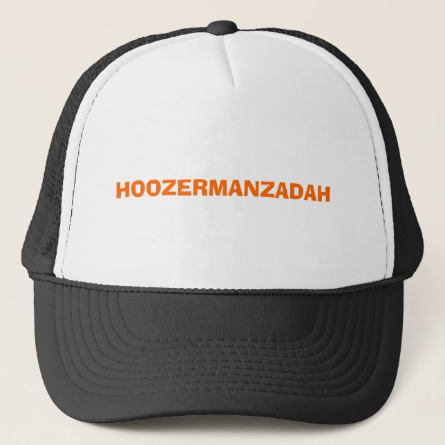 HOOZERMANZADAH TRUCKERKAPPE (Vorderseite)