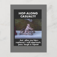 Hop-Along-Unfall - Warten Sie bis mein Angesagter 