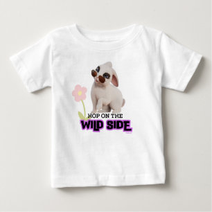 Hop auf der wilden Seite Baby T-shirt
