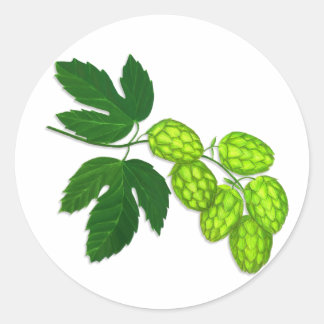 Hop Blume Sticker für botanische Kunst
