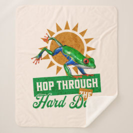 Hop durch die harten Tage Amazonas-Baumfrosch Sherpadecke