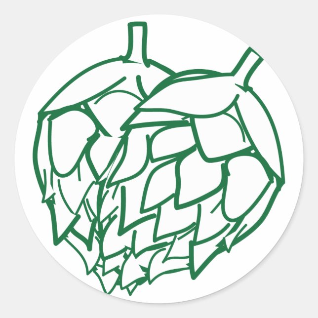 Hop Heart Stickers (Vorderseite)
