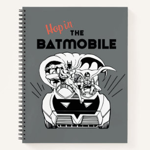 Hop in Batmobile Notizbuch