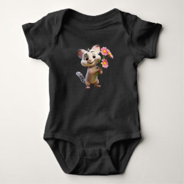 Hop in Cuteness Rabbit Baby Bodysuit Strampler