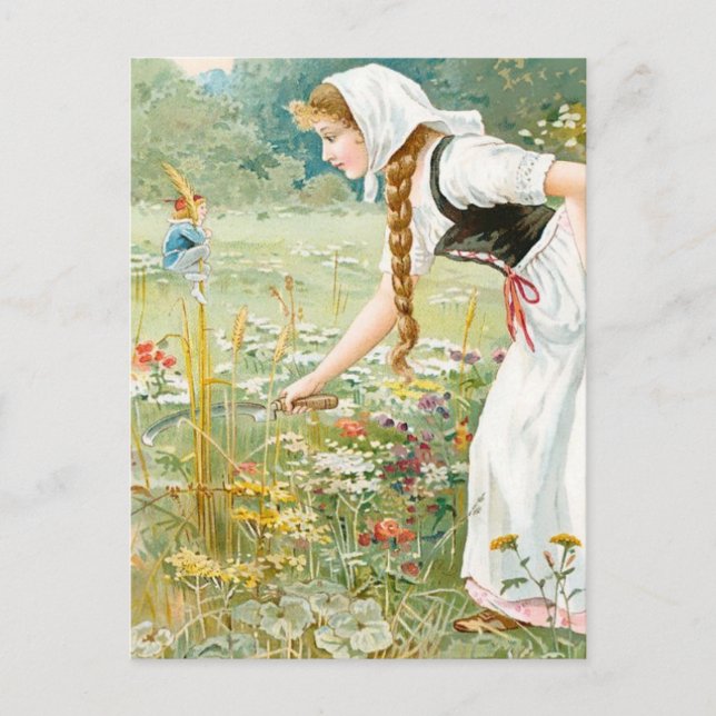 "Hop O My Thumb" von E S Hardy Postkarte (Vorderseite)