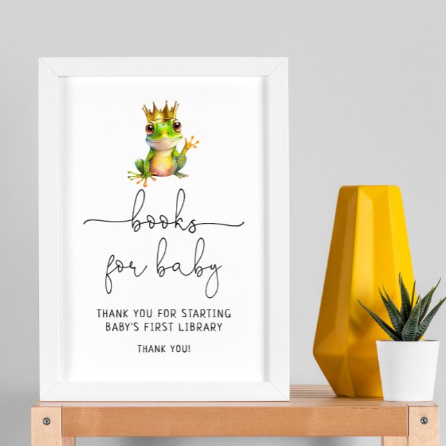 Hop On Over Frog Books for Baby Poster (Von Creator hochgeladen)