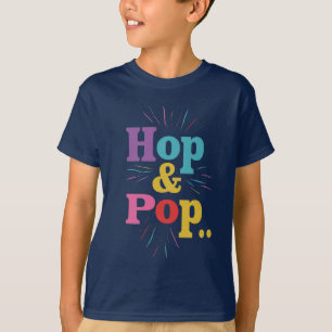 "Hop & Pop" Kinder-Festivals T-Shirts