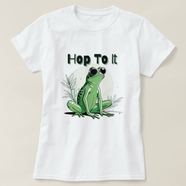 Hop to it T-Shirt (Design vorne)
