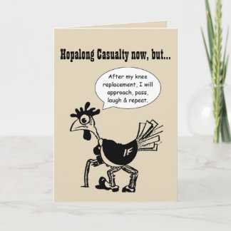 Hopalong Casualty bis Knee-Ersatz Karte