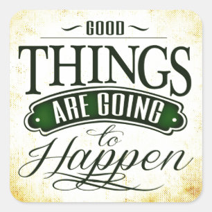 hope-853700 HOPE MOTTO MOTIVIEREND QUOTES EXPRESS Quadratischer Aufkleber