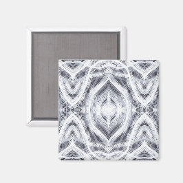 Hope Abstract Black and White Watercolor Art Magnet